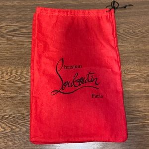 ✨NEW & AUTHENTIC CHRISTIAN LOUBOUTIN DUST BAGS 💰